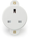 CANFORD REVERSE MOUNT 13A SOCKET White