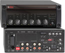 RDL HD-MA35U MIXER AMPLIFIER 35W, 4/8 Ohm, 4-channel, 2x dual RCA (phono), 2x terminal