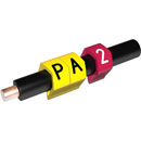 PARTEX CABLE MARKERS PA2-MCC.2 Prefit, 4.0 - 10.0mm, number 2, red (pack of 100)